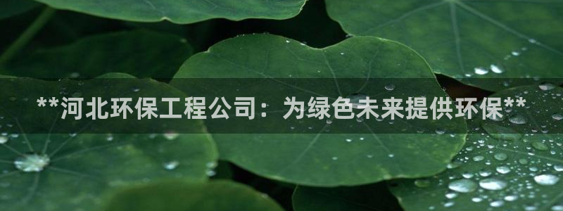 谁知道彩名堂网站是多少：**河北环保