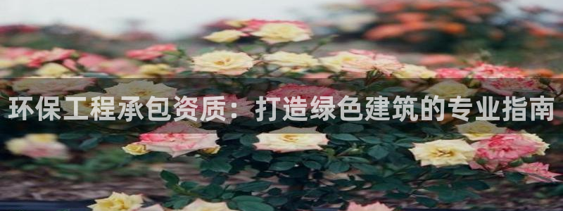 彩名堂app官方网址是多少：环保工程