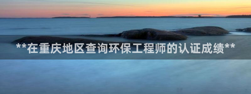 彩名堂预测官网：**在重庆地区查询环保工程师的认证成绩**