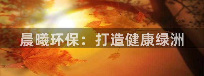 彩名堂幸运飞船计划：晨曦环保：打造健