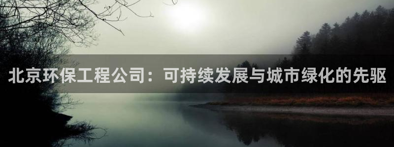 彩名堂使用方法：北京环保工程公司：可
