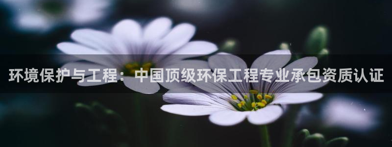彩名堂为啥又不能用了：环境保护与工程：中国顶级环保工程专业承