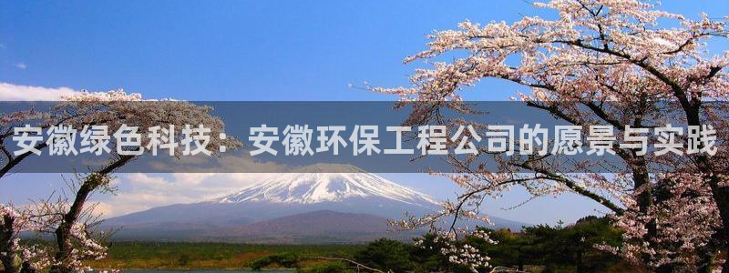 彩名堂改名稻草人了吗：安徽绿色科技：安徽环保工程公司的愿景与