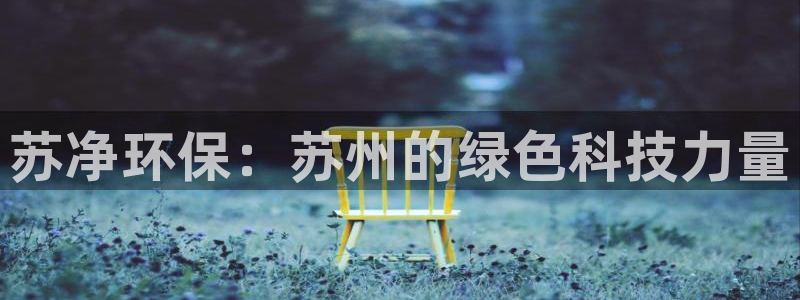 彩名堂计划真的准吗：苏净环保：苏州的